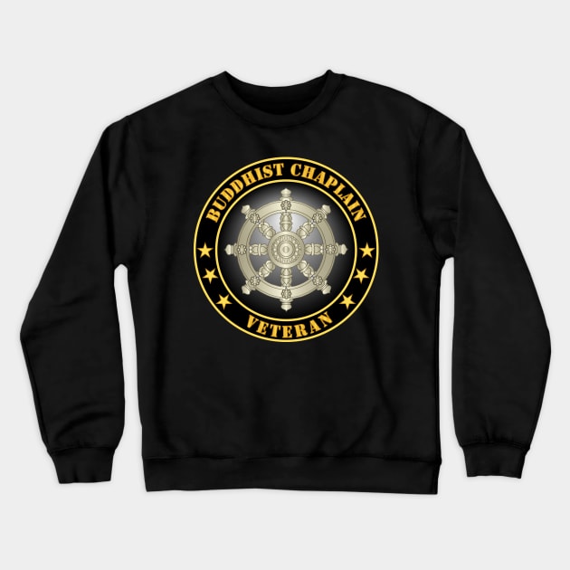 Buddhist Chaplain Veteran Crewneck Sweatshirt by twix123844